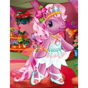 Mb Jeux Hasbro - Puzzle Enfant - Puzzles 2x 25 Pièces Mon Petit Poney : Licorne Magique/Princesses Ailées
