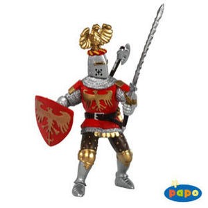 Papo Chevalier Au Cimier Rouge