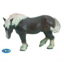 Papo - Cheval De Trait Brun - 51078
