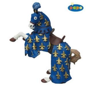 Papo - Cheval Prince Philippe Bleu - 39258