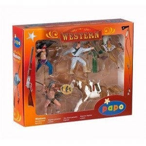 Papo - Coffret De 5 Figurines Indiens - 39526
