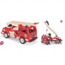Pintoy - Camion De Pompier En Bois