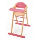 Pintoy - Chaise Haute Pour Poupées