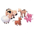 Plan Toys - Figurines En Bois - Les Animaux De La Ferme