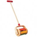 Plan Toys - Jeux Jouet Premier Age - Jeu À Pousser Rouleau En Bois