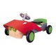 Plan Toys - Jouet En Bois - Porteur Voiture Se Sport En Latex Et Bois