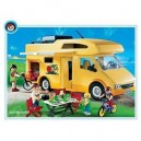 Playmobil - Jeu De Construction - Famille / Camping Car