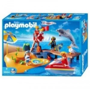 Playmobil - Vacanciers/Poste De Surveillance - 3664
