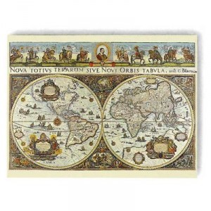 Ravensburger - Carte Du Monde, 1665 - 17054