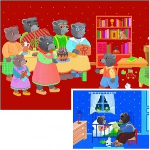 Ravensburger - Puzzle Enfant - Pob Petit Ours Brun À La - 2x20 Pièces