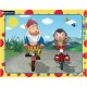Ravensburger - Puzzle Enfant - Promenade À Vélo / Oui Oui - 45 Pièces