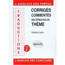 Traductions Theme 88-92 T.2 - Sinclair Lewis