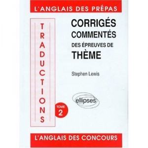 Traductions Theme 88-92 T.2 - Sinclair Lewis