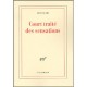 Court Traite Des Sensations - Jean Clair