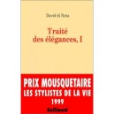 Traite Des Elegances T.1 - David Di Nota