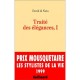 Traite Des Elegances T.1 - David Di Nota