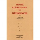 Traite Elementaire De Geomancie - Eugene Caslant
