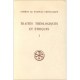 Traites Theologiques Et Ethiques T.1 , Theologie I-iii , Ethique I-iii , Introduction, Texte, Critique, Traduction - Simeon Le 