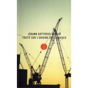 Traite Sur L'origine Des Langues - Johann-gottfried Von Herder