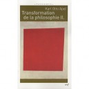 Transformation De La Philosophie T.2 - Karl Otto Apel