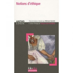 Notion of ethics - Collectif
