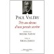 Tres Au-dessus D'une Pensee Secrete , Entretiens Avec Frederic Lefevre - Paul Valery