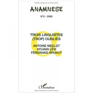 Anamnese T.5, Trois Linguistes (trop) Oublies , Antoine Meillet, Sylvain Levi, Ferdinand Brunot - Anamnese