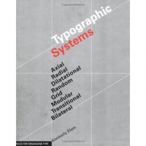 Typographic Systems /anglais - Elam Kimberly