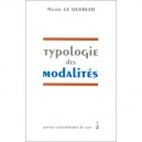 Typologie Des Modalites - Nicole Le Querler