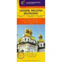 Ukraine Bielorussie (carte Cartog) - Collectif