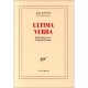 Ultima Verba , Entretiens Avec Gerard Prevost - Jean Guitton