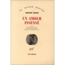 Un Amour Insense - Junichiro Tanizaki