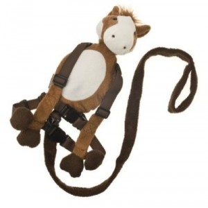 Harnais de Sécurité et de Marche Pour Bébé Deux en Un GoldBug Harness Buddy - Cheval
