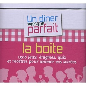Un Diner Presque Parfait , La Boite , 1500 Jeux, Enigmes, Quiz Et Recettes Pour Animer Vos Soirees - Collectif