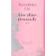 Une Affaire Personnelle - Kenzaburo Oe
