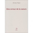 Une Erreur De La Nature - Christian Prigent