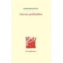 Univers Preferables - Pierre Bergounioux