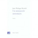 Un Minuscule Inventaire - Jean-philippe Blondel