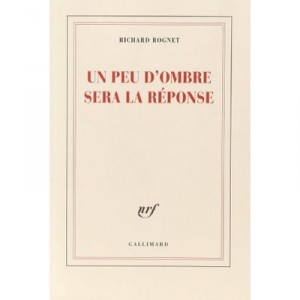 Un Peu D'ombre Sera La Reponse - Richard Rognet