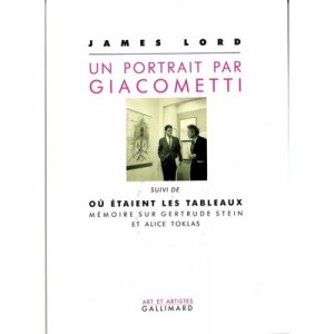 Un Portrait Par Giacometti , Ou Etaient Les Tableaux - James Lord