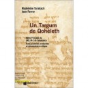 Un Targum De Qohelet - Madeleine Taradach
