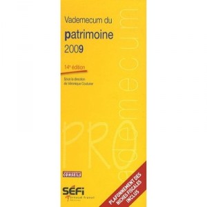 Vademecum Du Patrimoine (edition 2009) - Veronique Couturier
