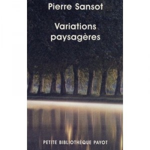 Variations Paysageres - Pierre Sansot