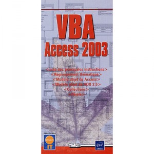 Vba Access 2003 , Liste Des Principales Instructions Et Syntaxe Detaillee - Collectif