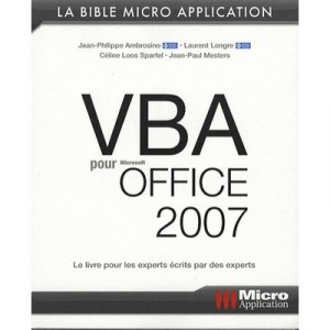 Bible Vba Pour Office 2007 - Longre