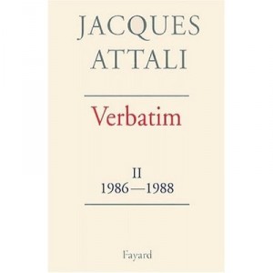 Verbatim T.2 , 1986-1988 - Jacques Attali