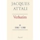 Verbatim T.2 , 1986-1988 - Jacques Attali