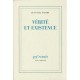 Verite Et Existence - Jean-paul Sartre