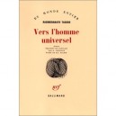 Vers L'homme Universel - Rabindranath Tagore