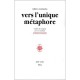 Vers L'unique Metaphore - Miklos Szentkuthy